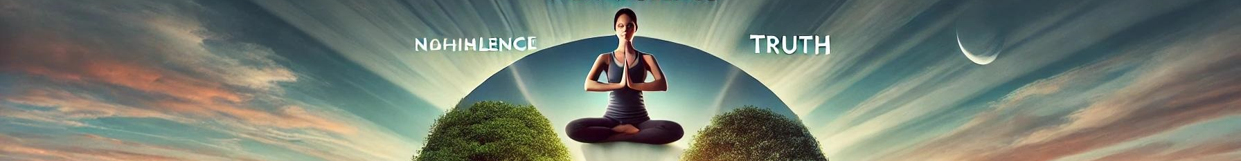 femme en position assise de méditation qui flotte devant un arbre